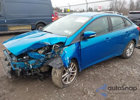 2016 Ford Focus Se from USA, damaged, VIN 1FADP3F25GL261016